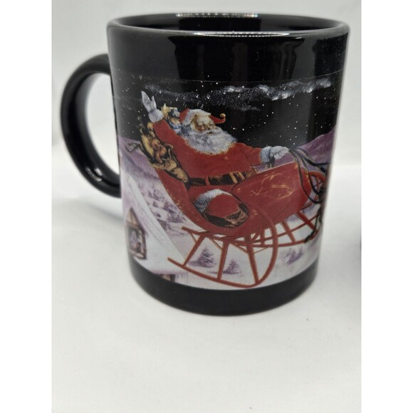 Santa Claus Sleigh Ride Coffee Mug - Picture 2 of 16